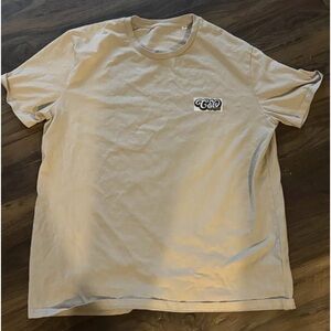 CEO Custom Made Graphic Tan Tee Mens Shirt Size XXL